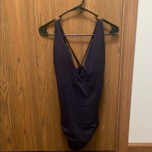 Andie Women's One Piece Swimsuit - XLT, Navy